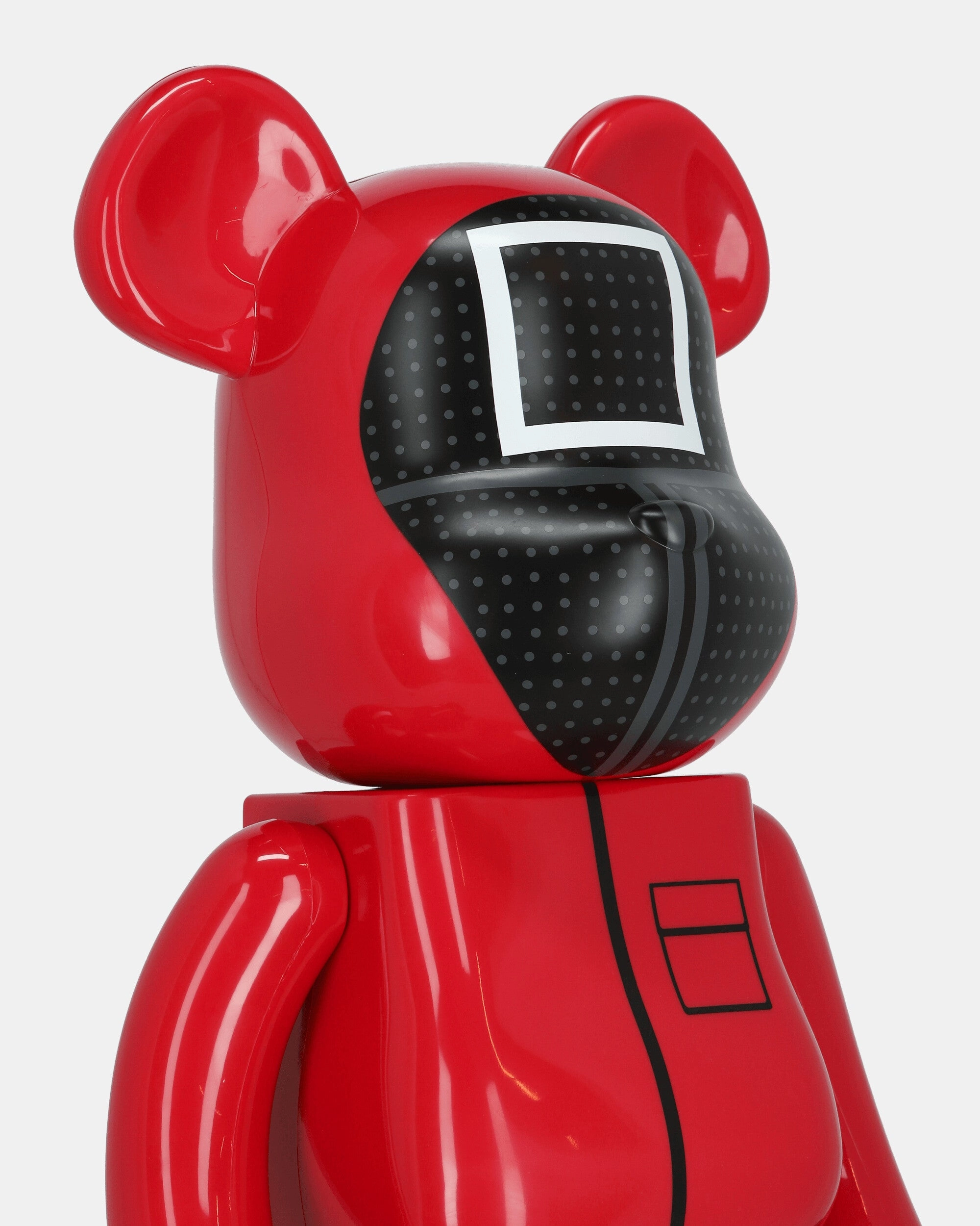 1000% Squid Game Guard Square Be@rbrick Multicolor