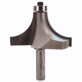 2014 Roundover Router Bit 1/2" SH 1-1/4" R X 3-1/4" D X 1-3/4" CL