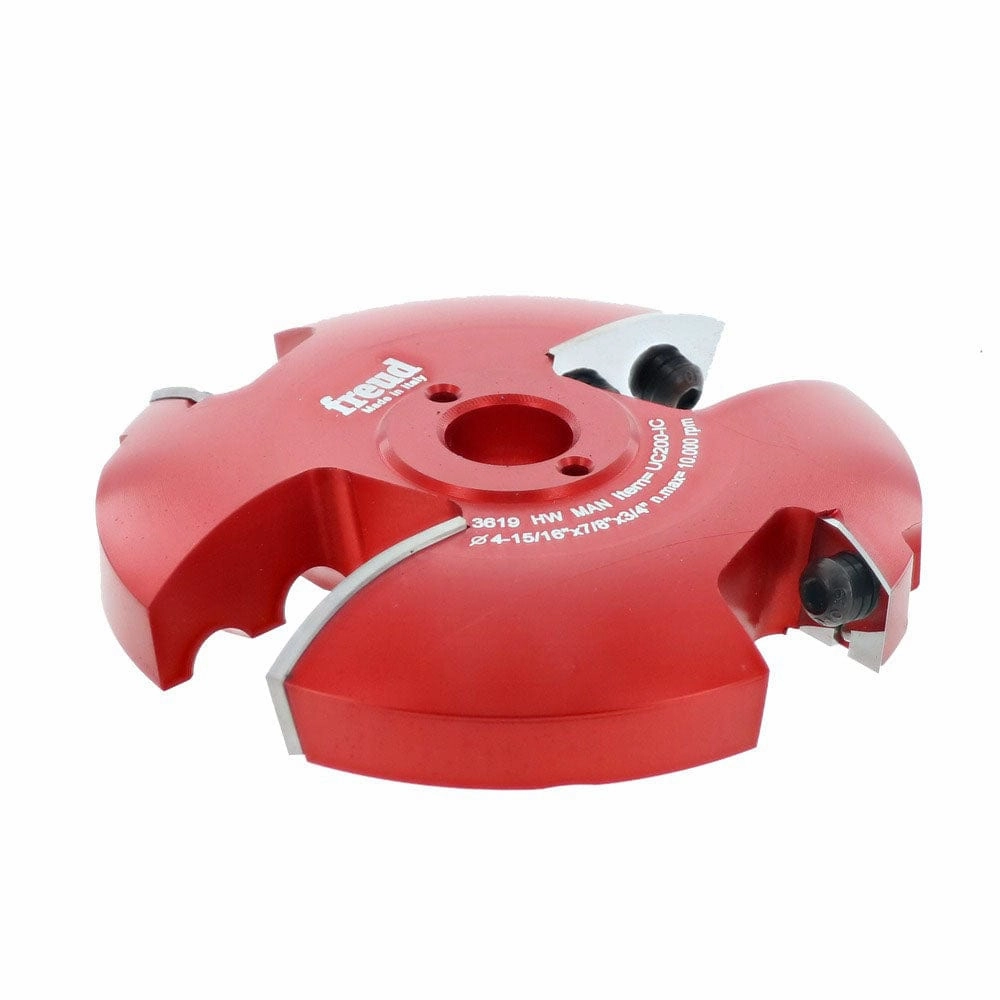 2 2 Advanced Cutter Design for 5/8" Stock - 4-15/16" Diameter x 5/8" CH x 3/4" BD - 15/64" Minor Height