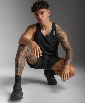 2XU Aspire Singlet - Mens