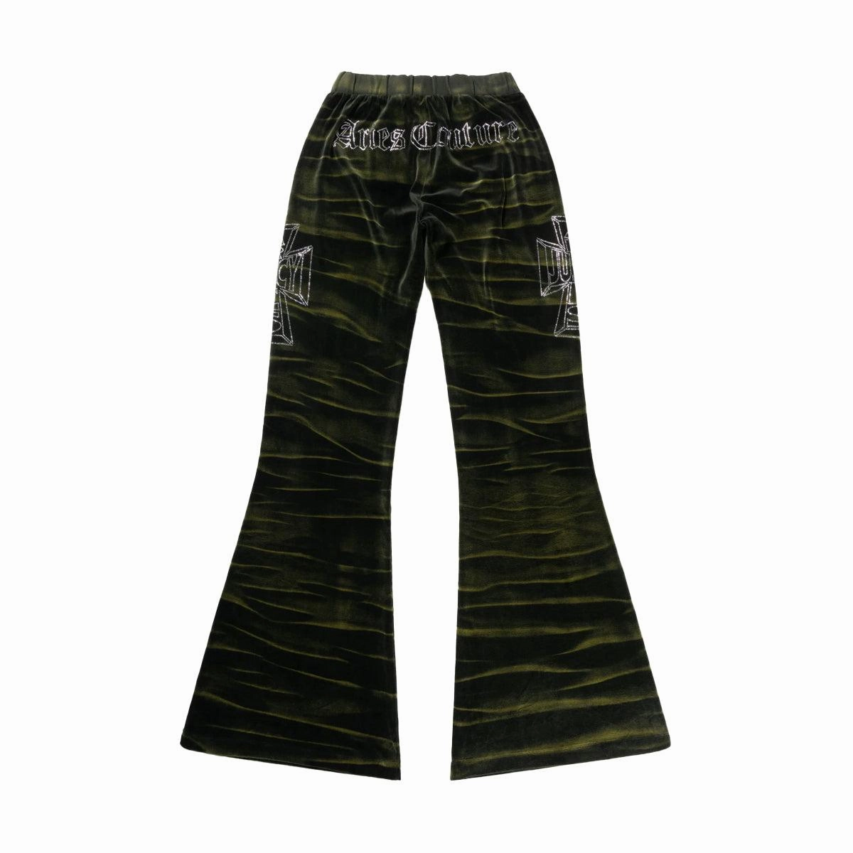   Juicy Couture Tie-Dye Flared Sweatpants 'Black'