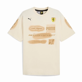   Scuderia Ferrari Race Desert Sun Tee 'Beige'