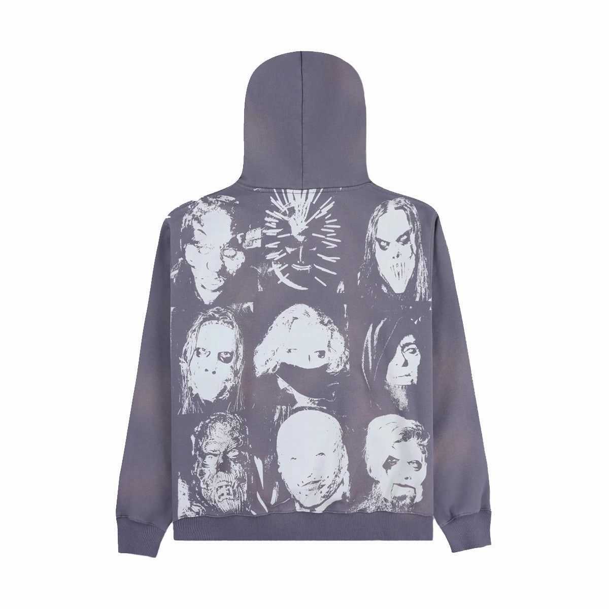   Slipknot Nonagram Zip Hoodie 'Smoke'