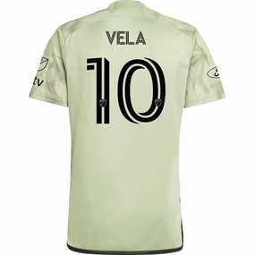 Adidas LAFC Carlos Vela Away Jersey w/ MLS   Apple TV Patches 24/25 (Magic Lime)