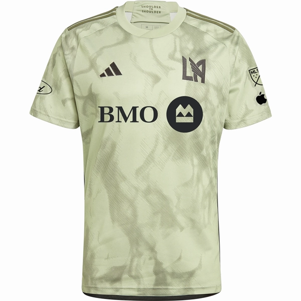 Adidas LAFC Carlos Vela Away Jersey w/ MLS   Apple TV Patches 24/25 (Magic Lime)