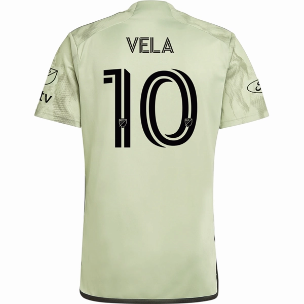 Adidas LAFC Carlos Vela Away Jersey w/ MLS   Apple TV Patches 24/25 (Magic Lime)