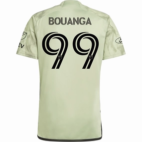Adidas LAFC Denis Bouanga Away Jersey w/ MLS   Apple TV Patches 24/25 (Magic Lime)