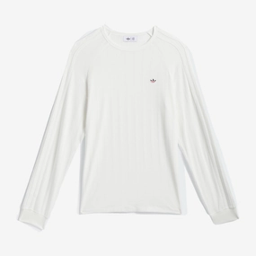 ADIDAS ORIGINALS | CLOT LONG SLEEVE RIBBED TEE BY EDISON CHEN { CORE WHITE/CORE WHITE