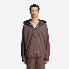ADIDAS ORIGINALS | WALES BONNER ANORAK { NIGHT BROWN