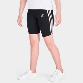 adidas Originals Junior Girls' Adicolor Cycling Shorts Black / White