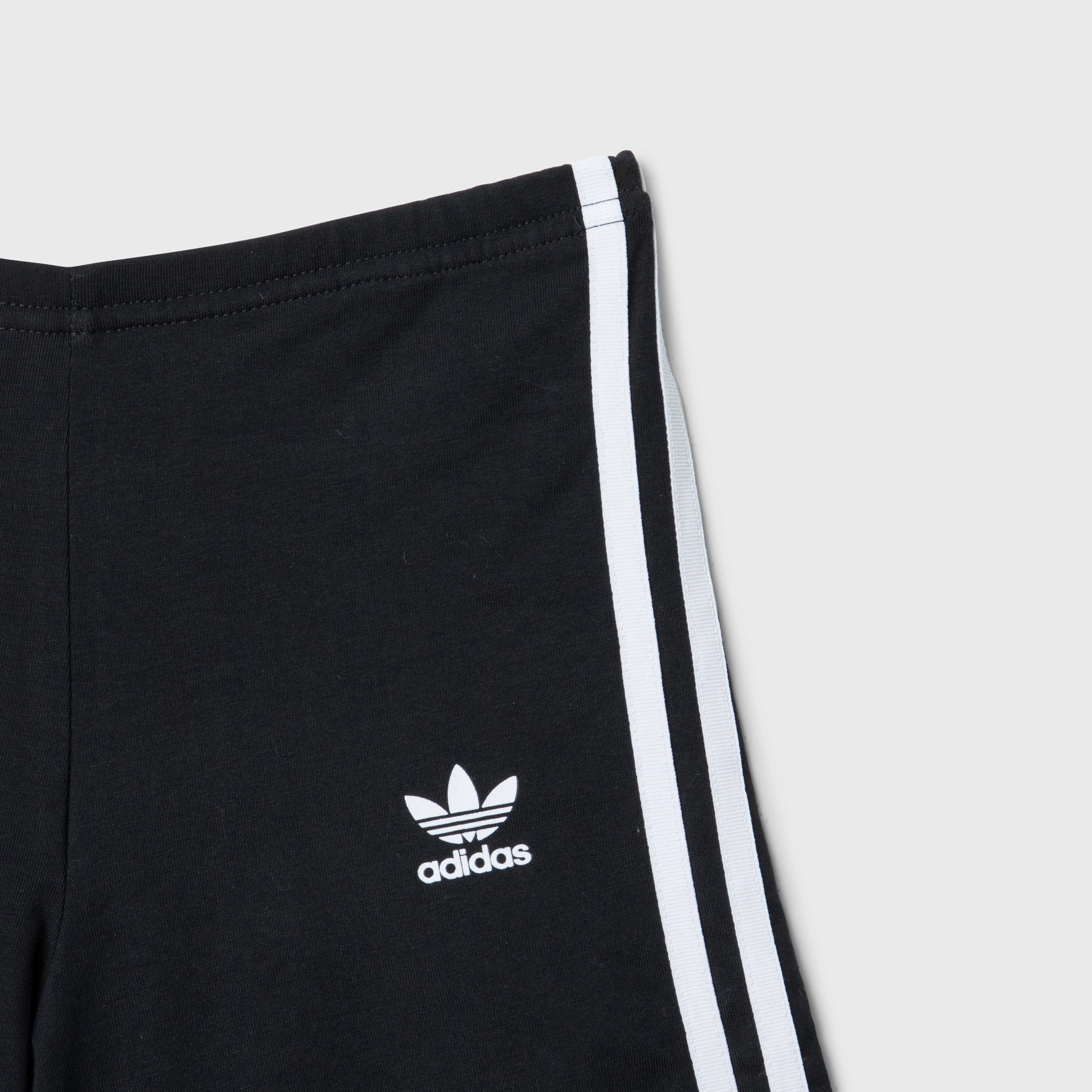 adidas Originals Junior Girls' Adicolor Cycling Shorts Black / White