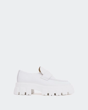 Alberni White Leather