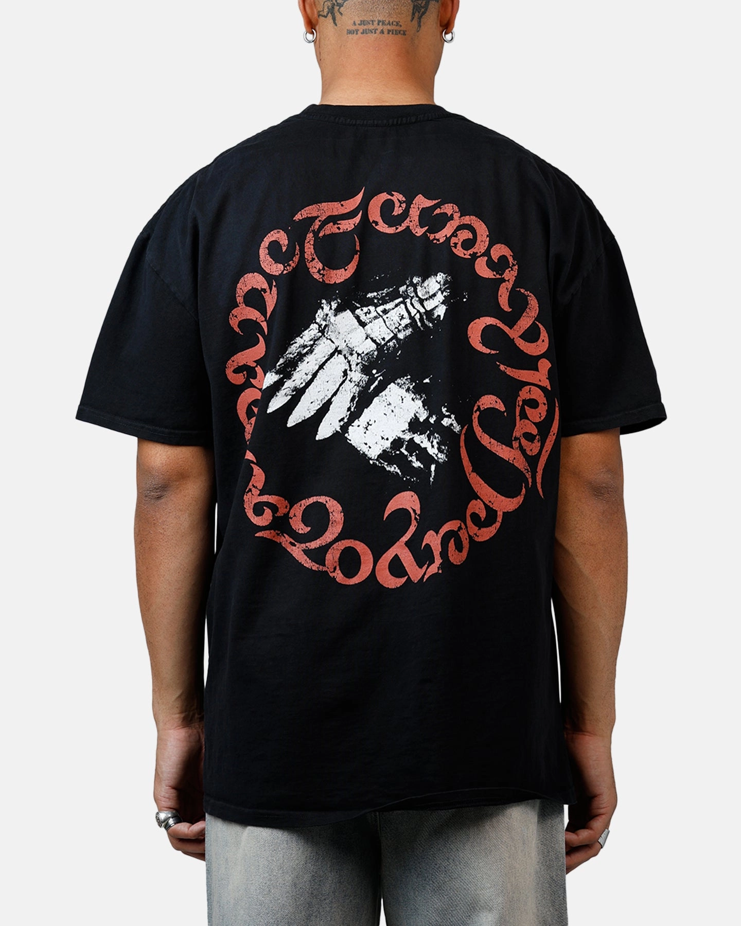 American Thrift X Lord Of The Rings Fellowship Heavyweight T-Shirt Black
