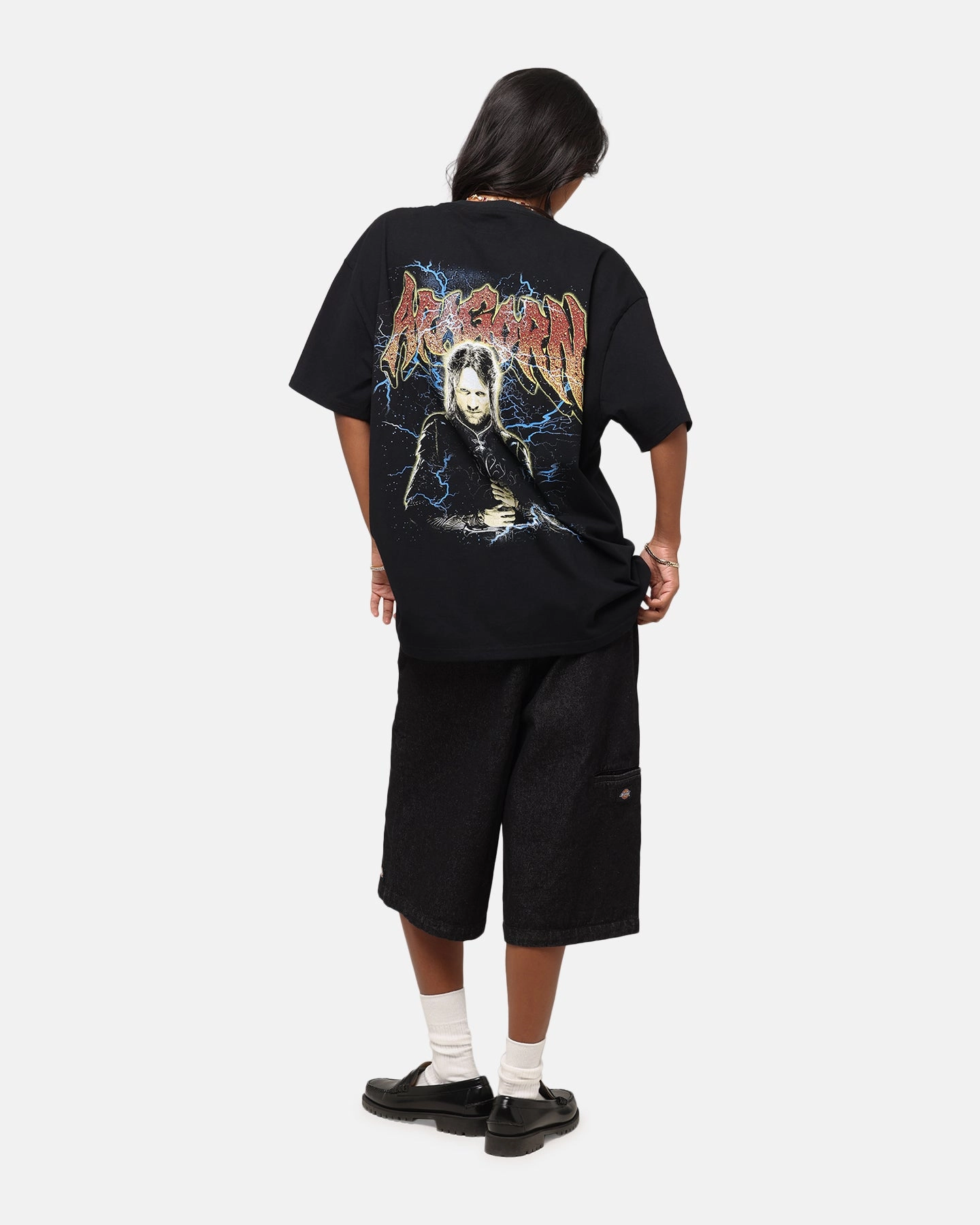 American Thrift X The Lord Of The Rings Aragorn Heavy T-Shirt Black