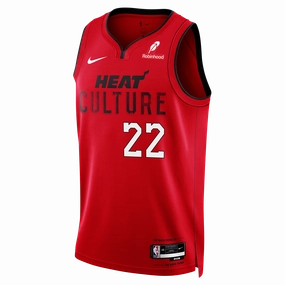 Andrew Wiggins Nike HEAT Culture: Blood Red Swingman Jersey
