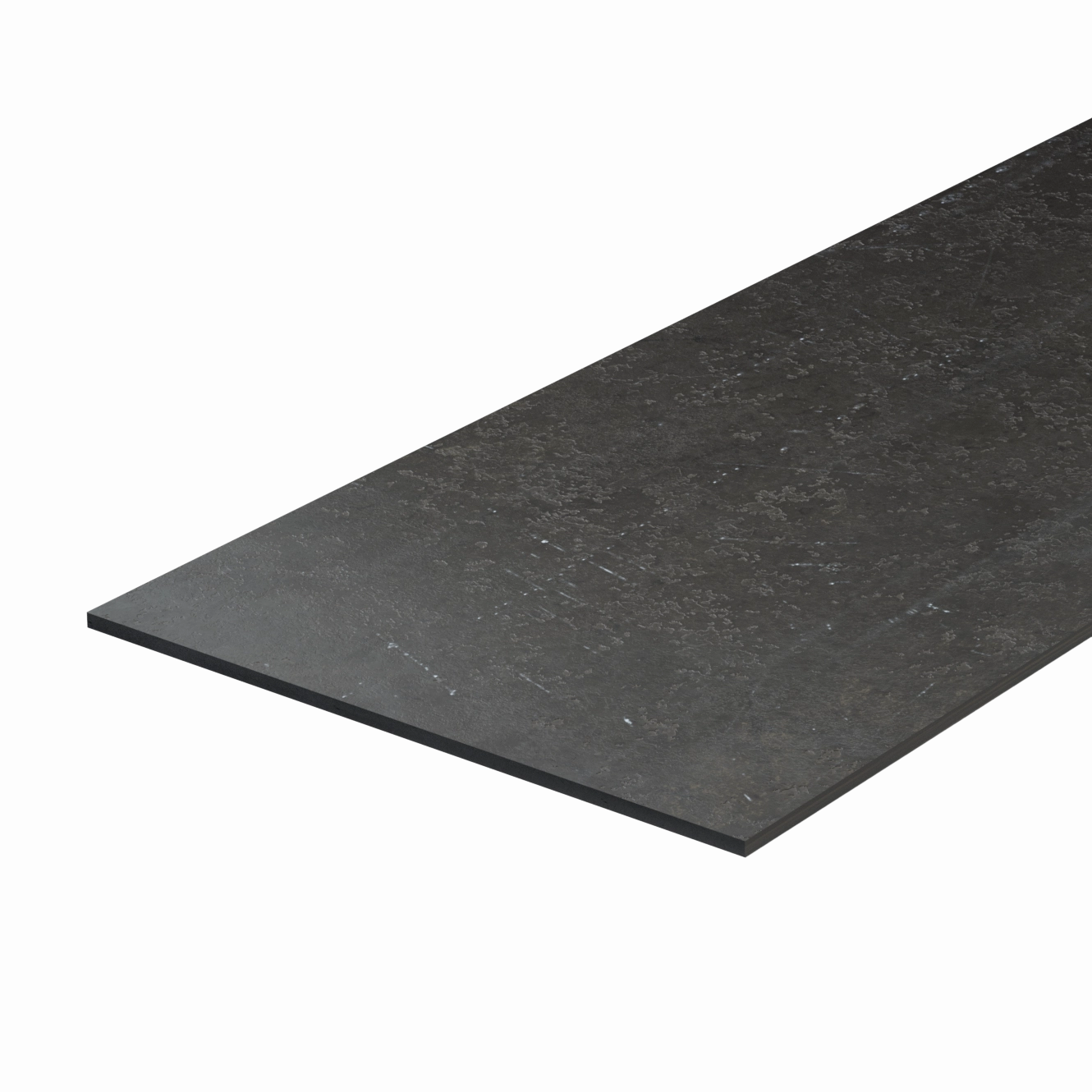 Black Steel Smooth Plate 3/8''