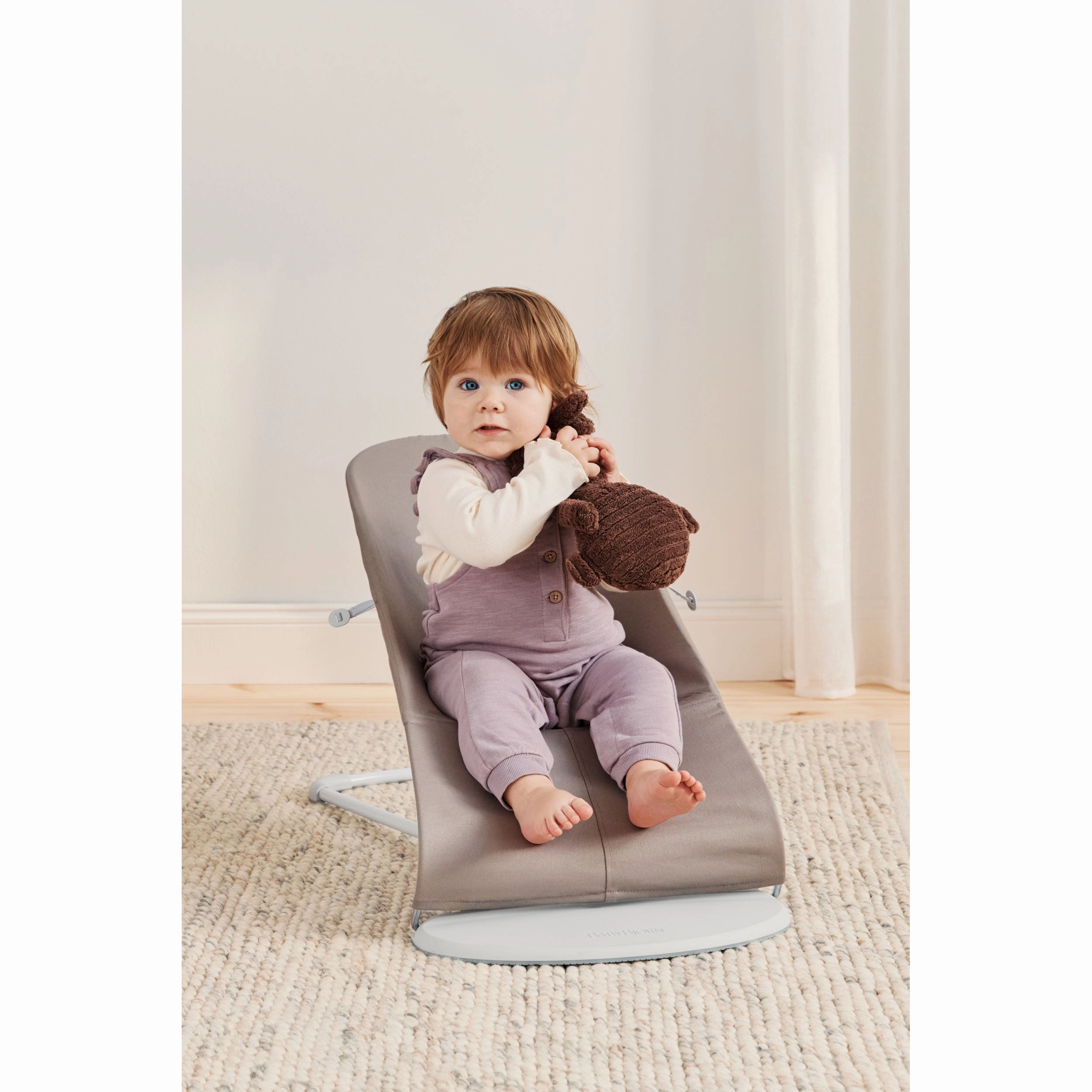 Bouncer Bliss Woven Petal Quilt - Sand Grey PRE ORDER MAY