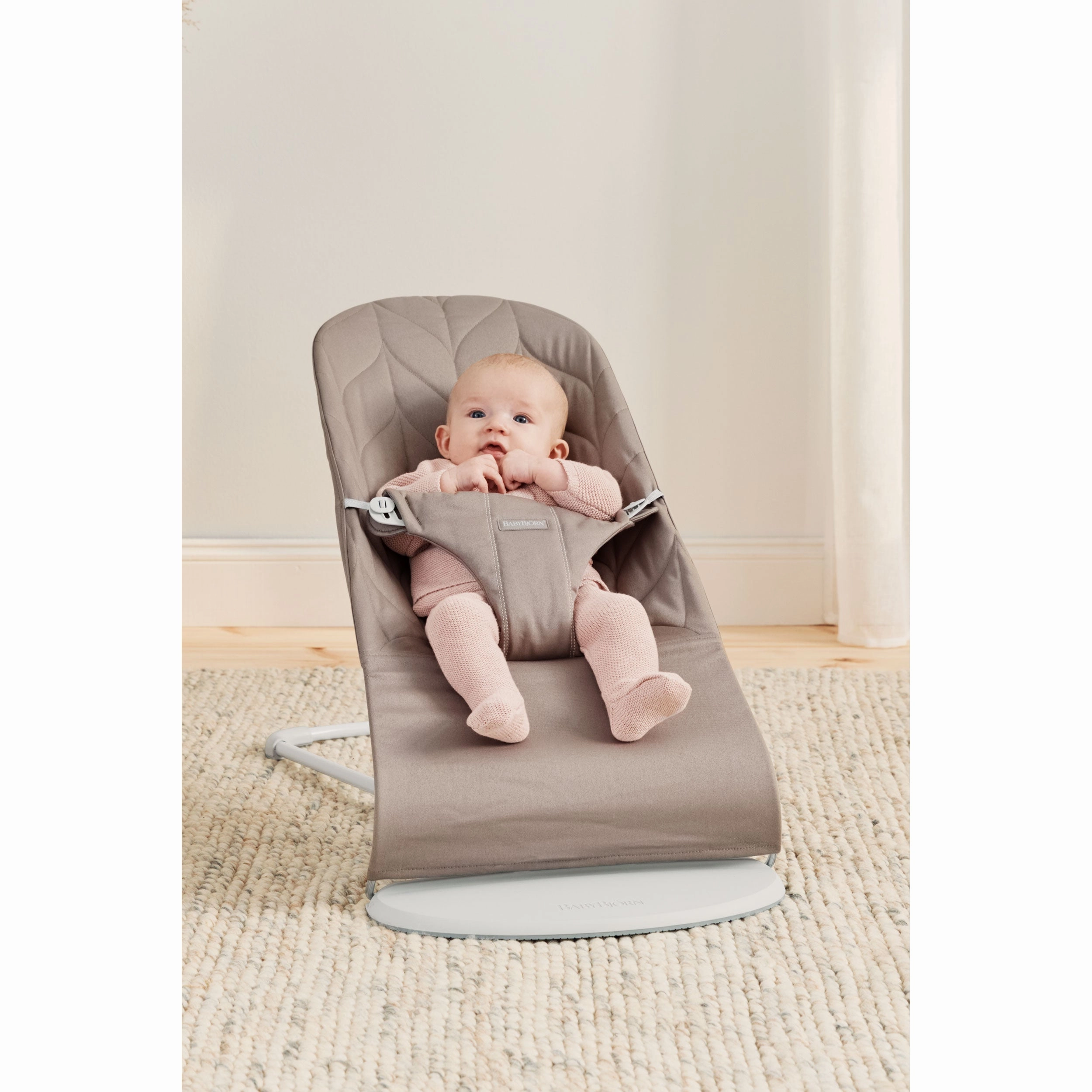Bouncer Bliss Woven Petal Quilt - Sand Grey PRE ORDER MAY