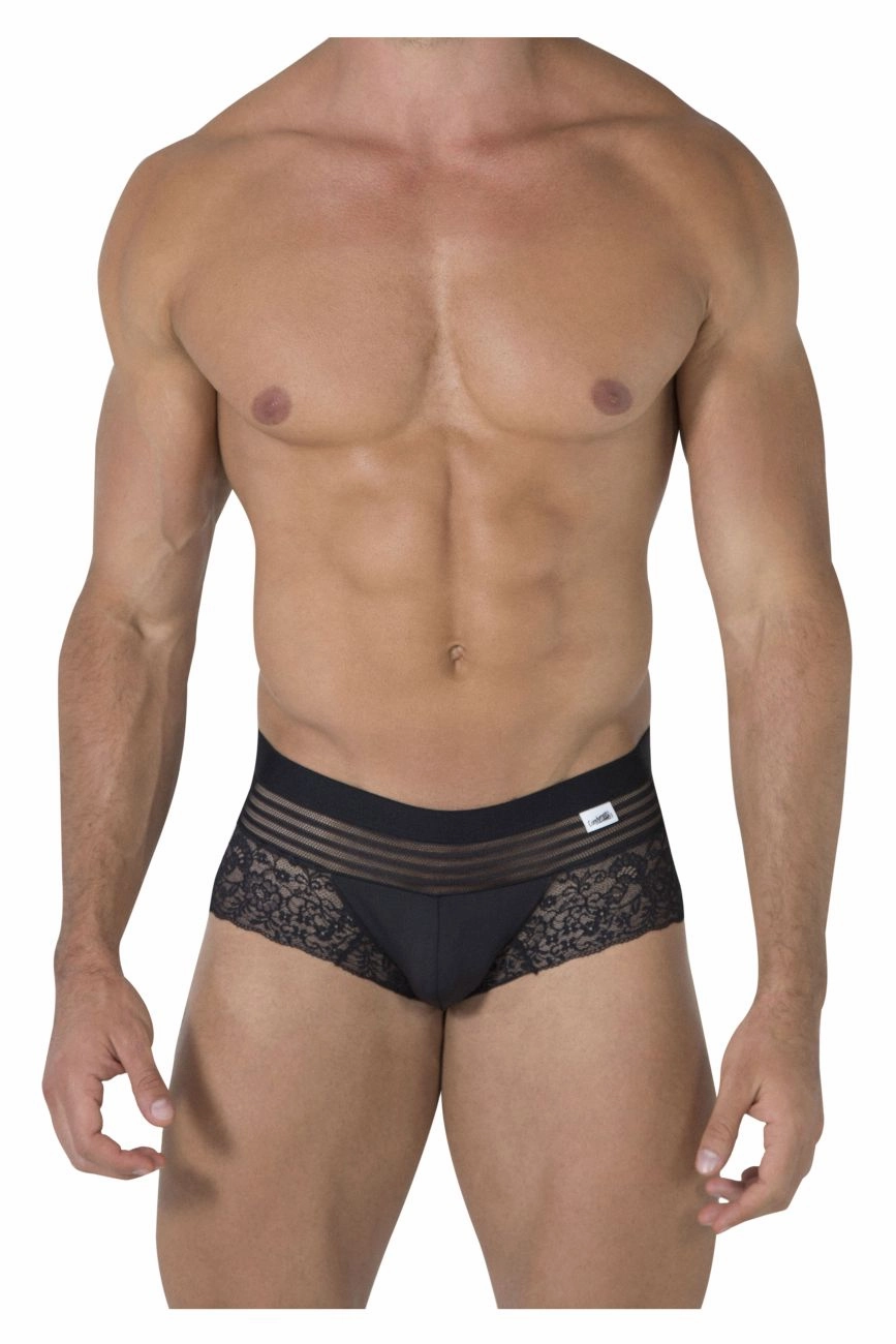 CandyMan 99466X Lace Briefs Color Black