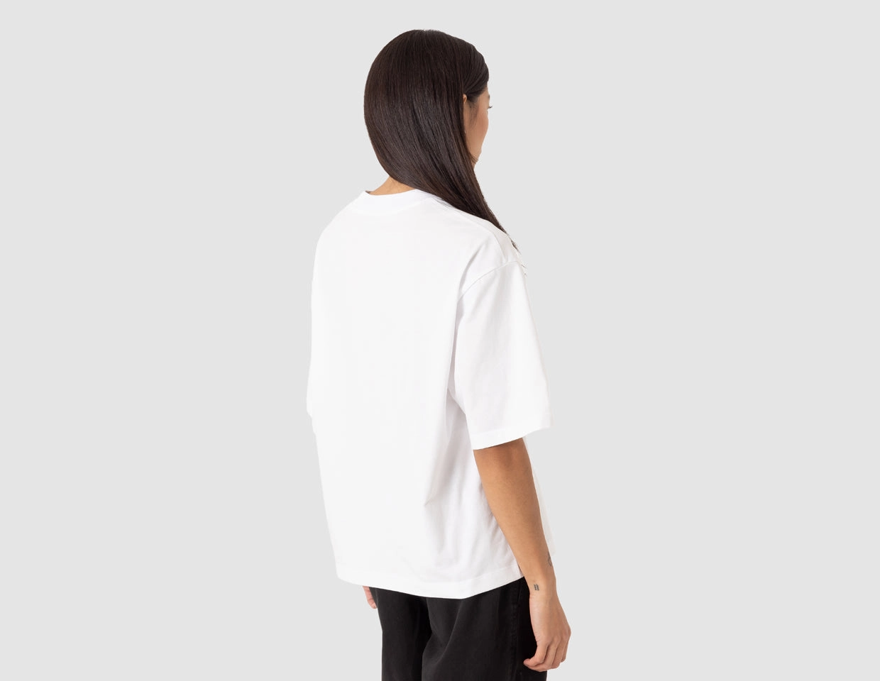 Carhartt WIP Women's Pepe Card T-shirt White / Black