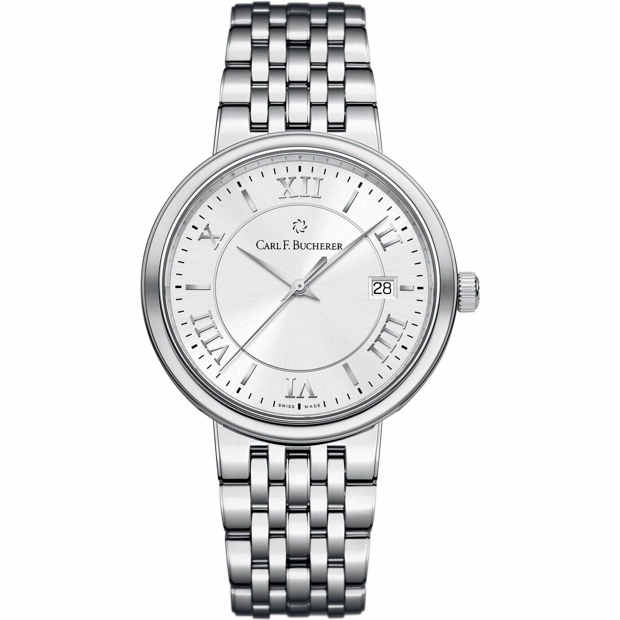 Carl Bucherer Unisex Watch - Adamavi Silver Dial Steel Bracelet | 00.10314.08.15.21