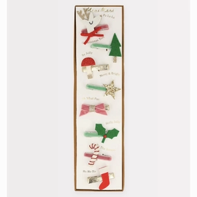 Christmas Icon Hair Clips