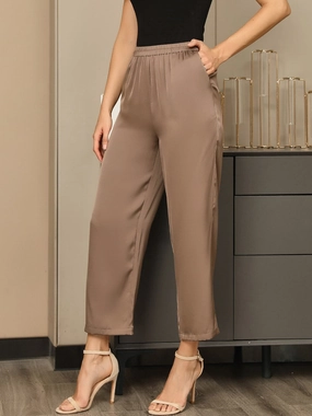 Clearance(US Warehouse) -Silk Daily Length above Ankles Pants
