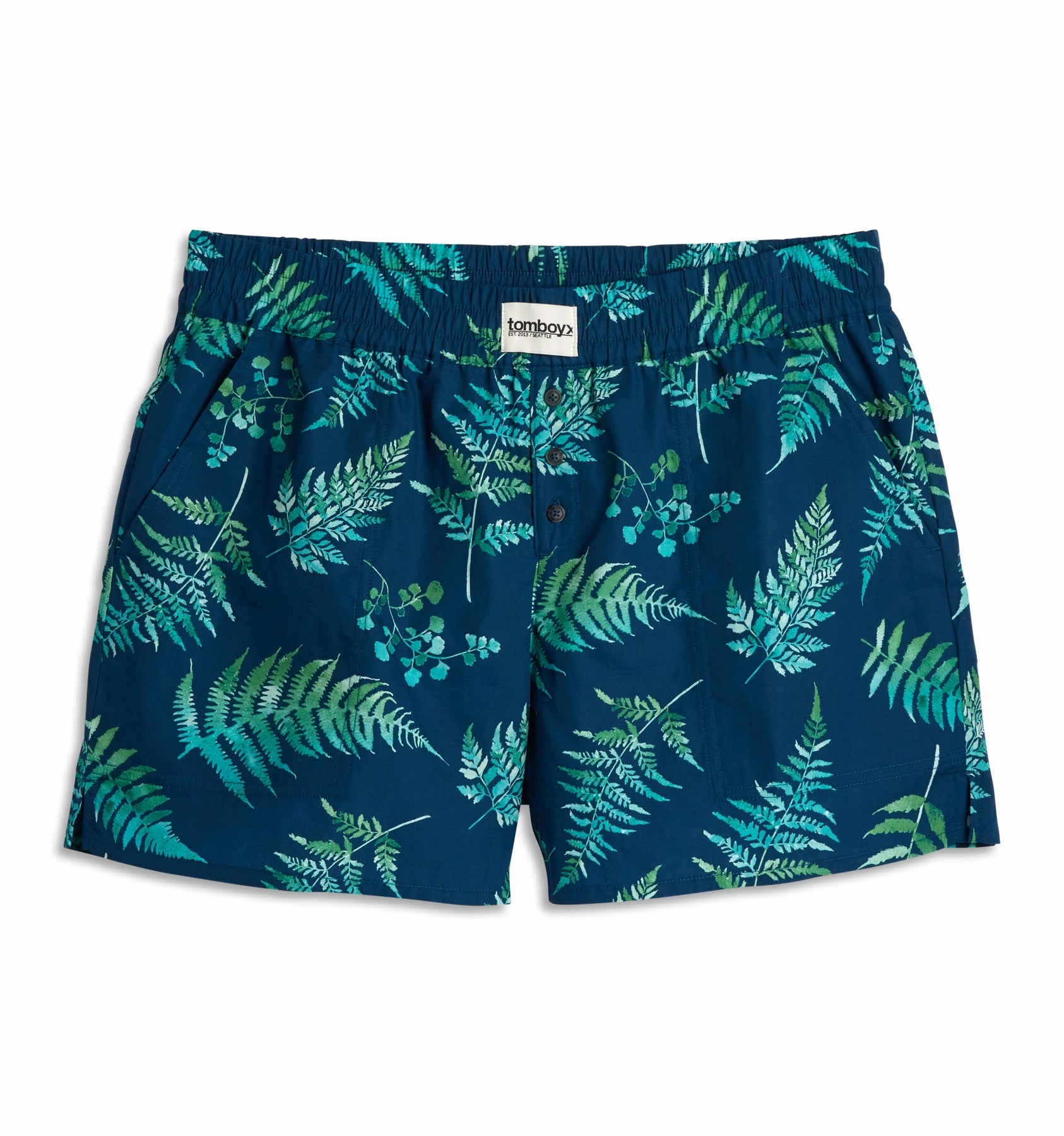 Cotton Woven Boxer - Botanical