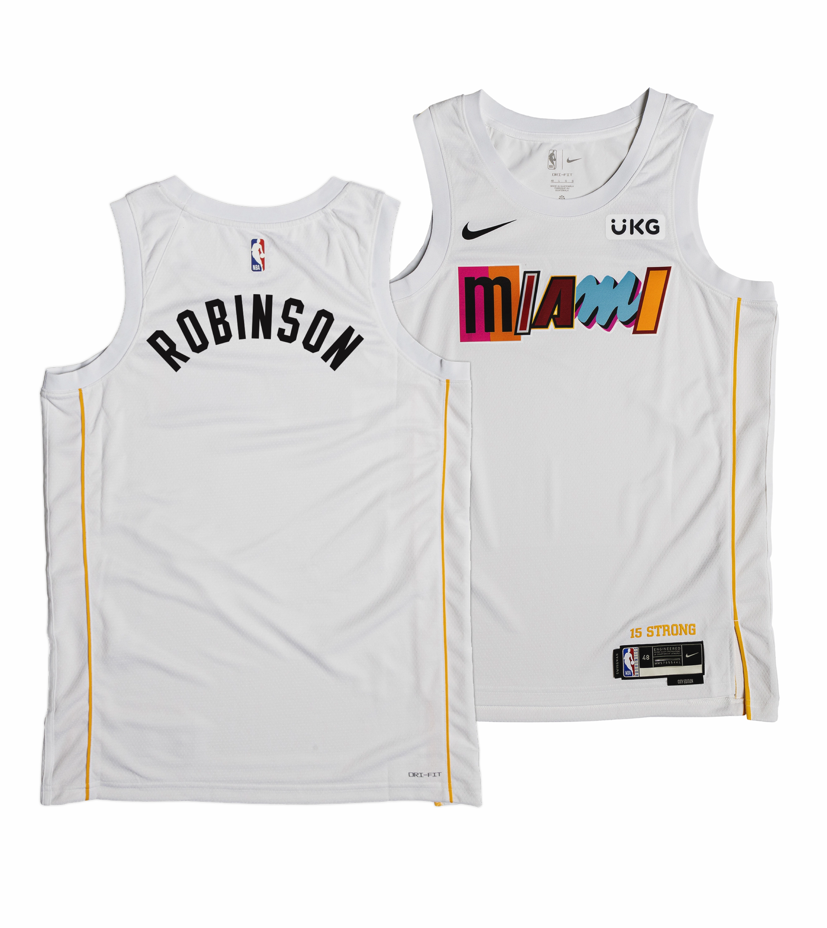 Duncan Robinson Nike Miami Mashup Vol. 2 Swingman Jersey - Custom Number Style