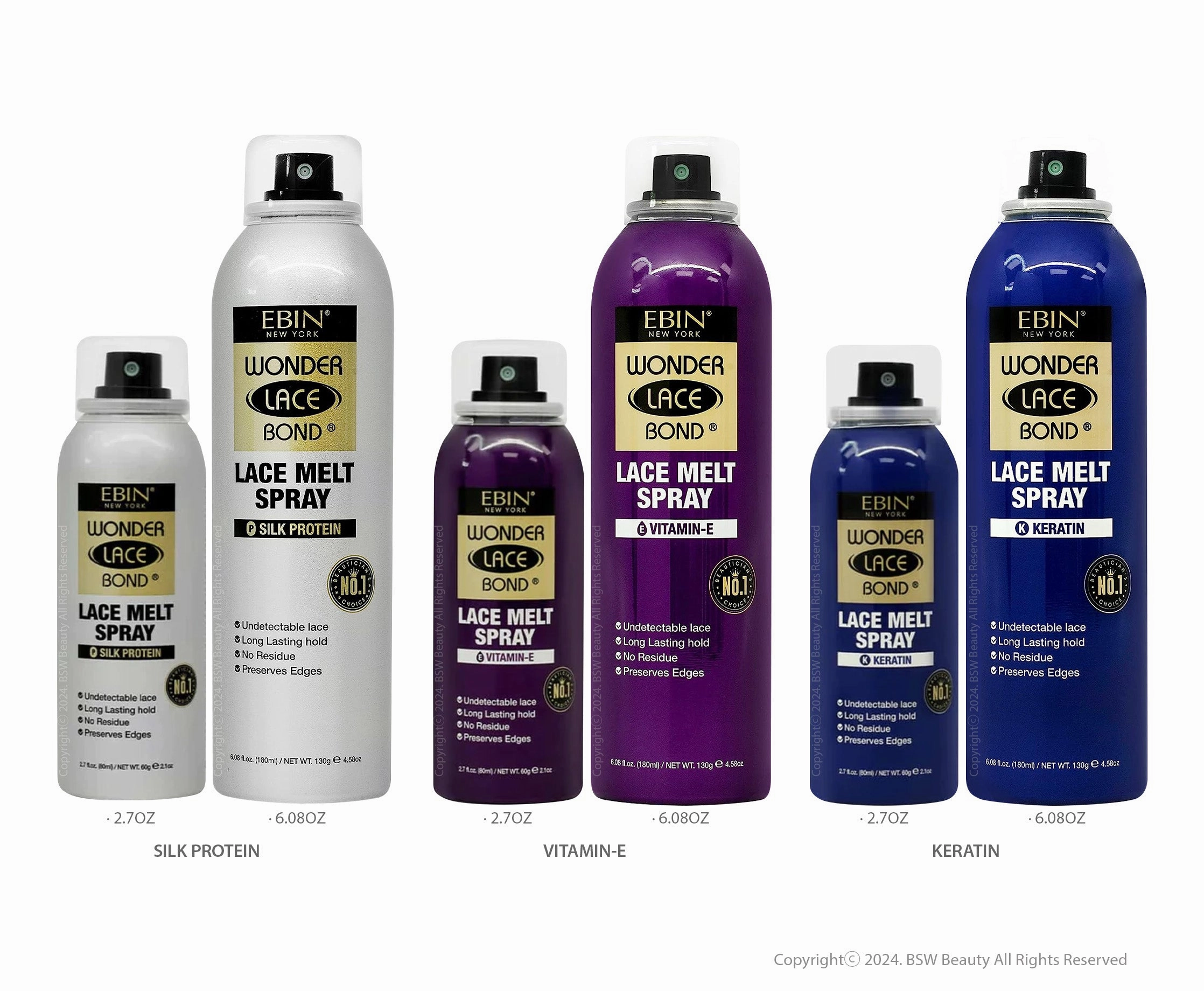 EBIN NEW YORK WONDER LACE BOND LACE MELT SPRAY