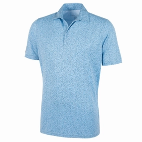 Galvin Green Marco Ventil8 Plus Golf Polo Blue Bell - SS21 Men