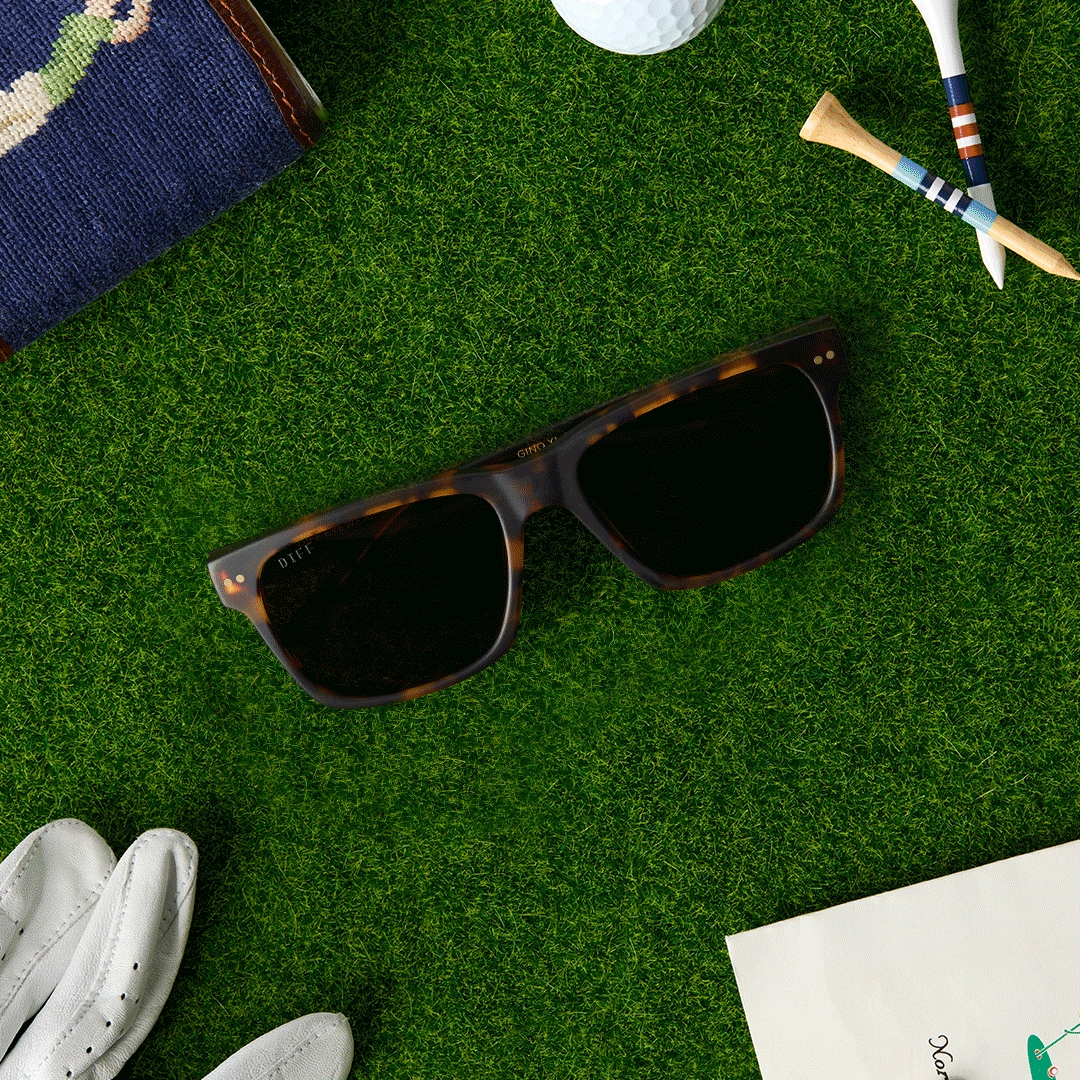GINO XL - MATTE RICH TORTOISE   BROWN   POLARIZED SUNGLASSES