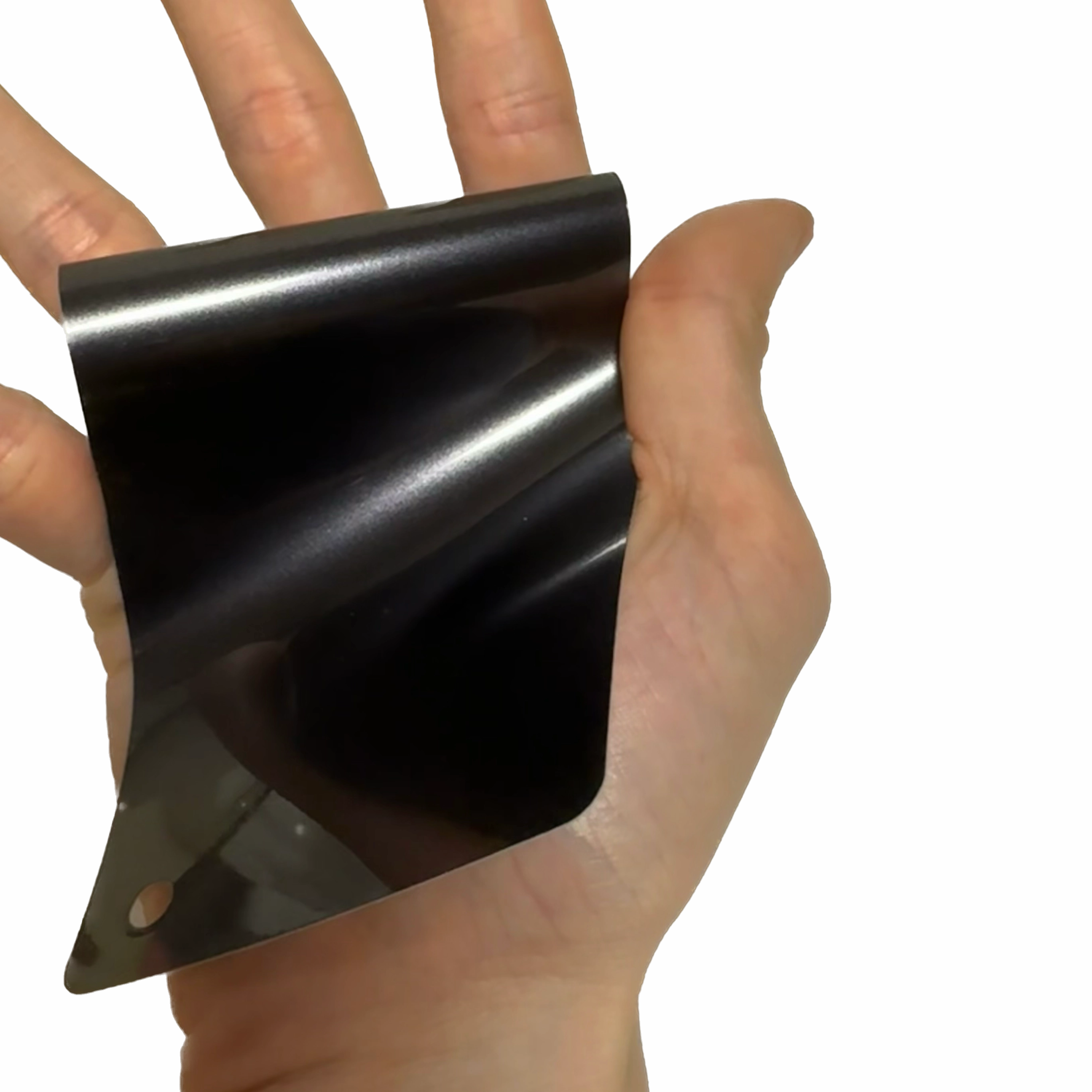 Gloss Metallic Dark Gray Vinyl Wrap