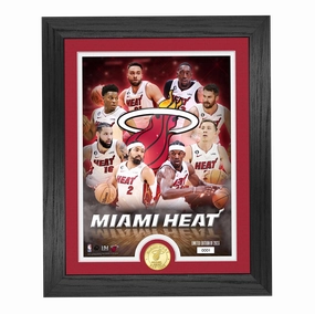 Highland Mint 2023 Miami HEAT Bronze Coin Photo Mint