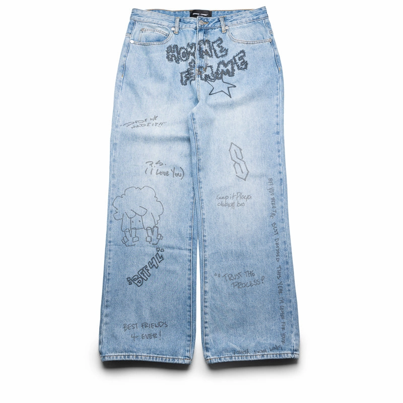 Homme Femme Yearbook Denim - Blue