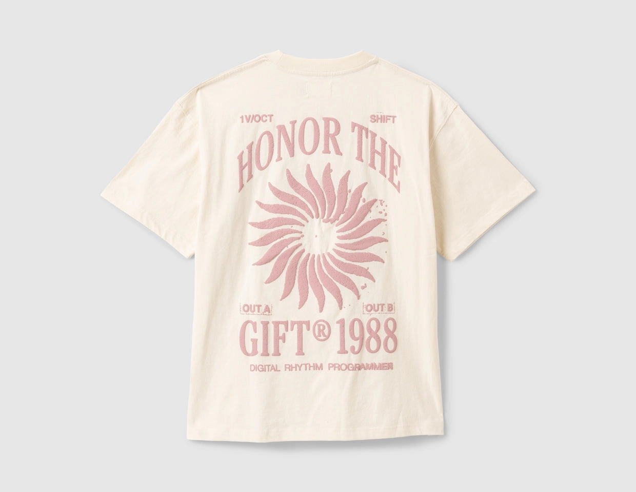 Honor The Gift Sunray Logo T-shirt / Cream