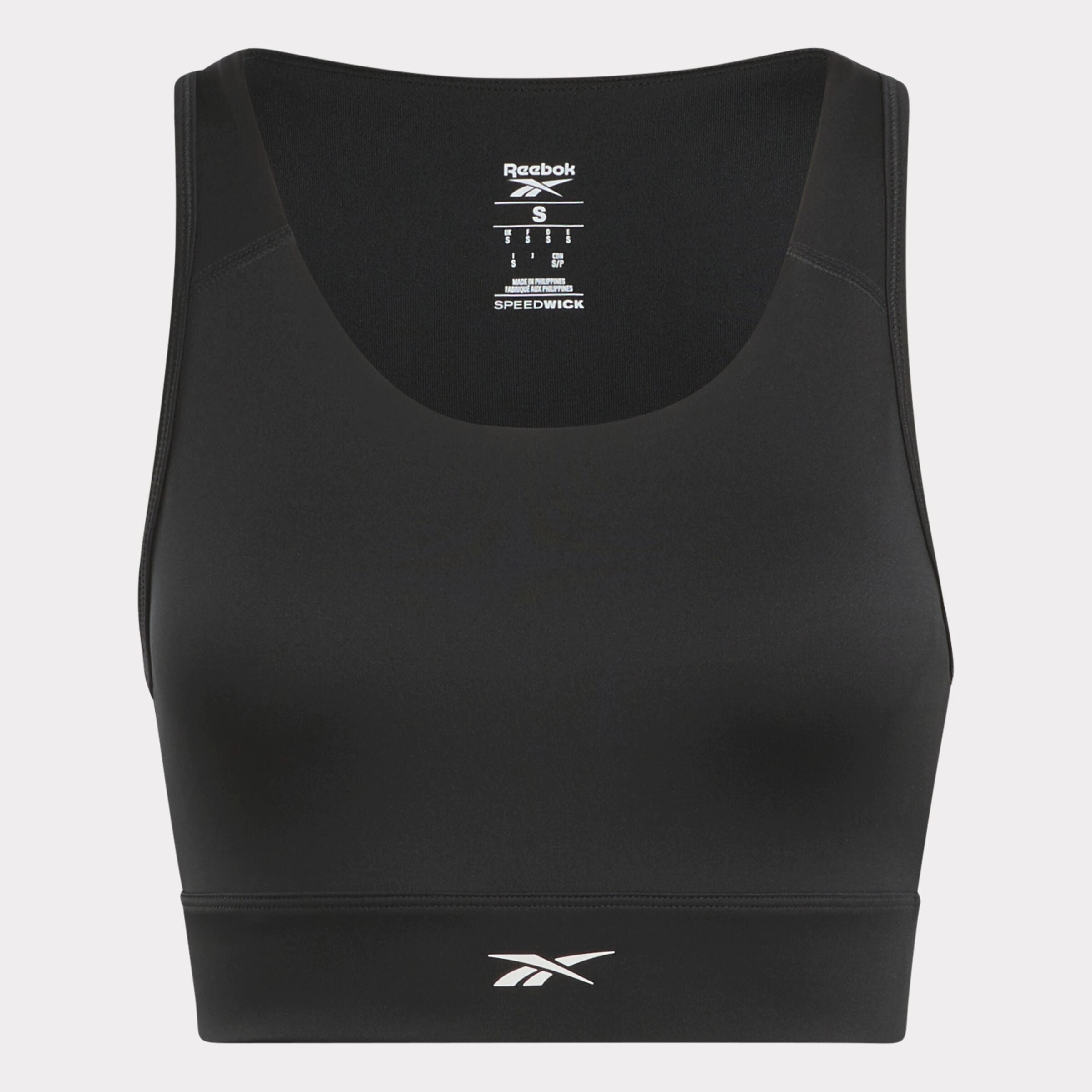 Id Train High-Support Bra Night Black