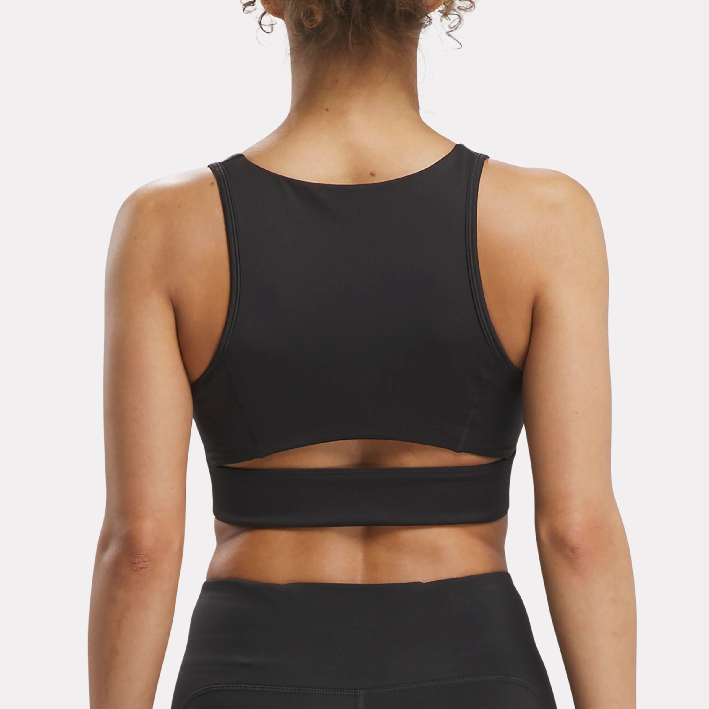 Id Train High-Support Bra Night Black