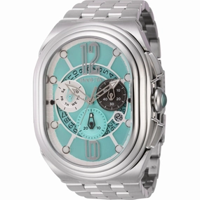 Invicta Men's Watch - Lupah Revolution 2.0 Chronograph Silver Steel Bracelet | 45549