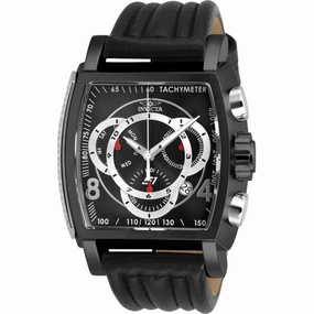 Invicta Men's Watch - S1 Rally Swiss Quartz Chronograph Black and Silver Dial | 27941