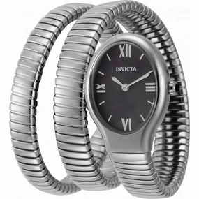Invicta Women's Watch - Mayamar Japanese Quartz Black Mother of Pearl Dial | 44500