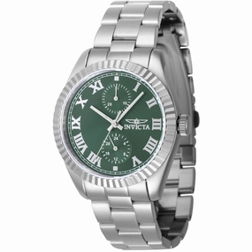 Invicta Women's Watch - Specialty Quartz Green Dial Stainless Steel Bracelet | 47436