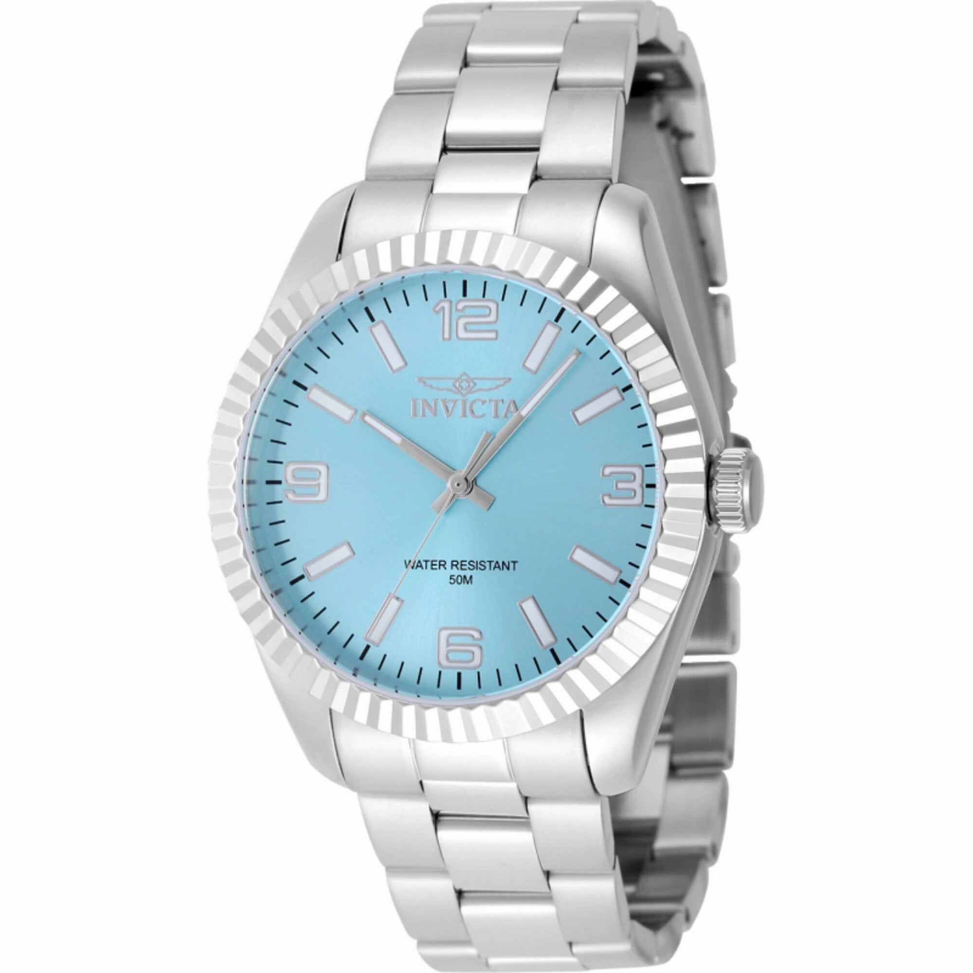 Invicta Women's Watch - Specialty Quartz Tiffany Blue Dial Silver Bracelet | 48905