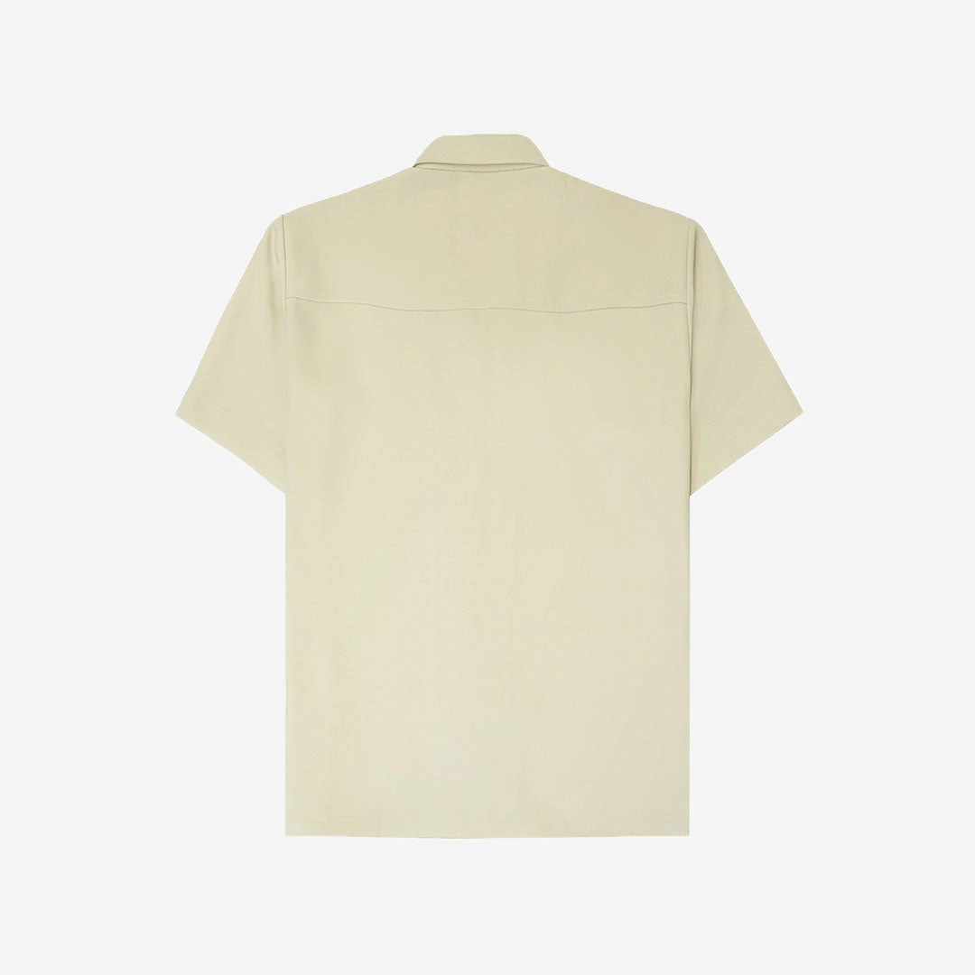 JAYWALKING | BEIGE LINEN SHIRT { BEIGE