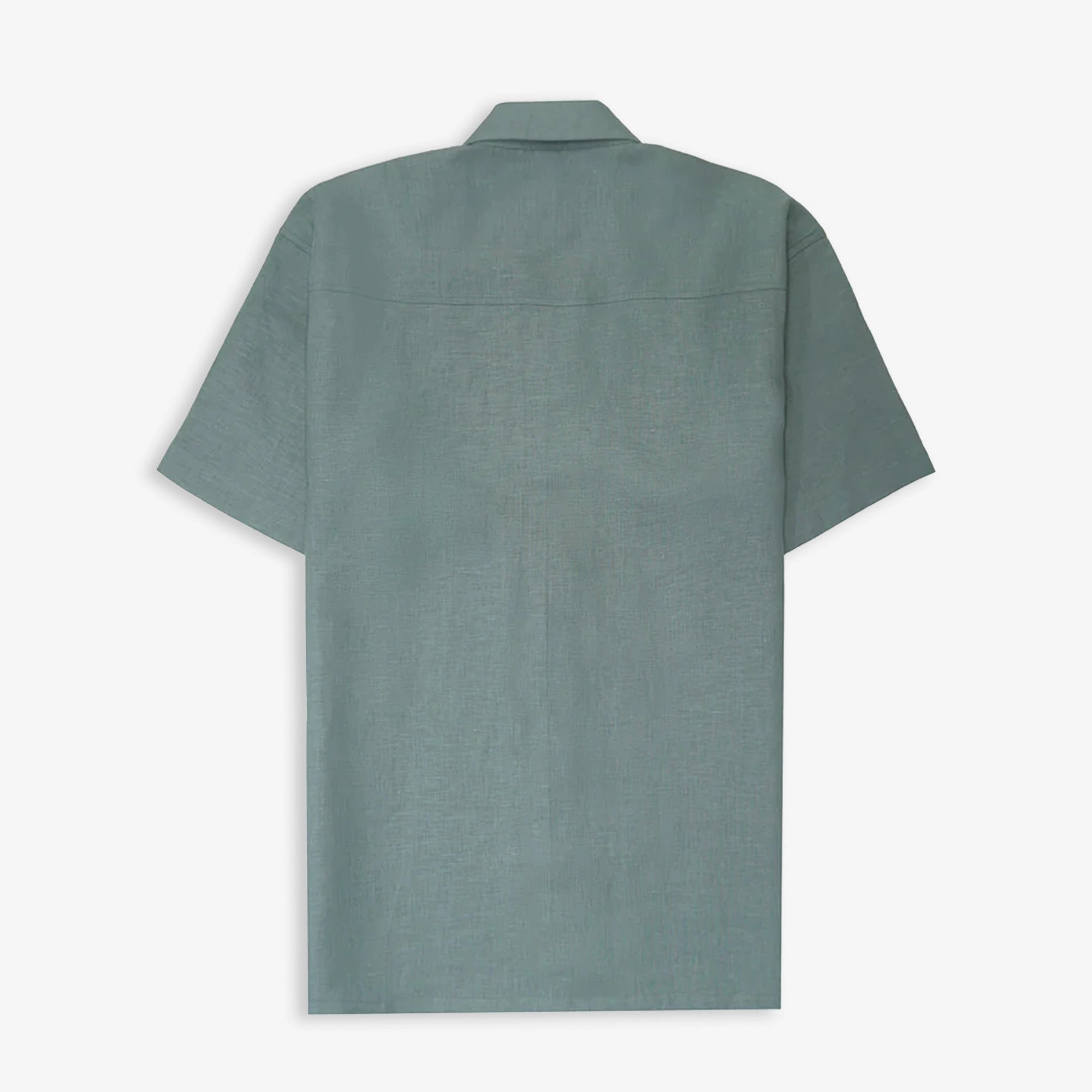 JAYWALKING | BEIGE LINEN SHIRT { SAGE