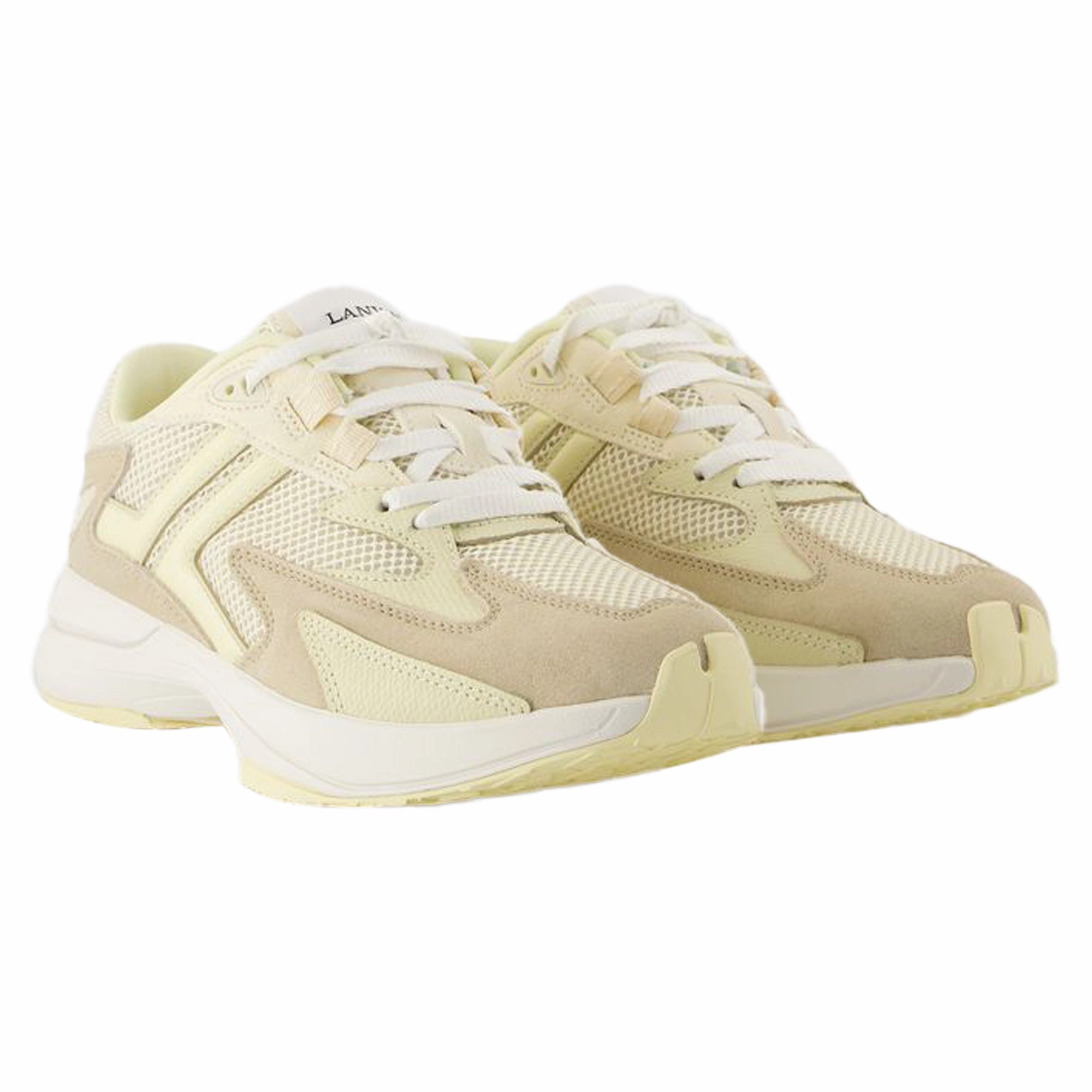 Jla Sneakers - Lanvin - Leather - Beige