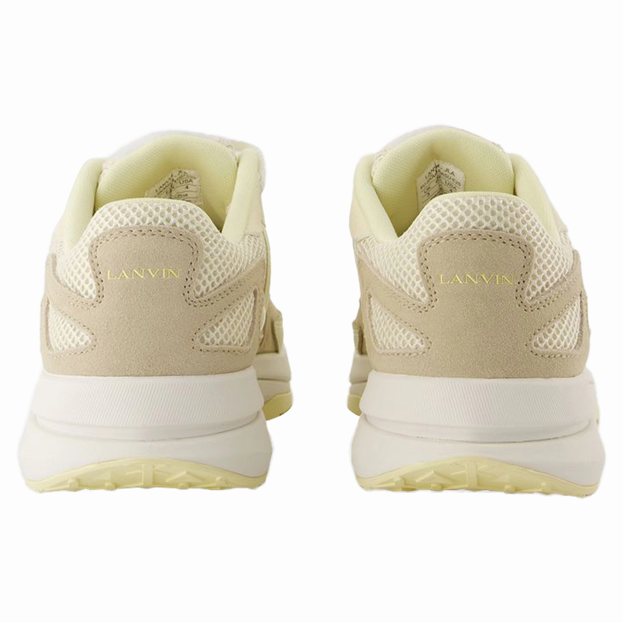 Jla Sneakers - Lanvin - Leather - Beige