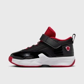 Jordan Max Aura 6 Black / Gym Red - White
