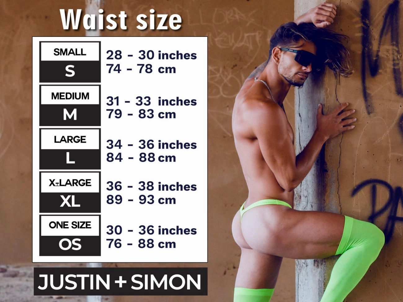 JUSTIN SIMON XSJ22 Cheek Briefs Color Mexico