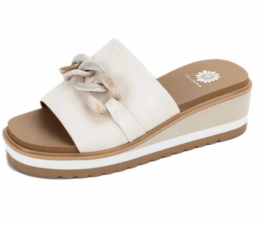 Leslie Wedge Slide | Yellow Box